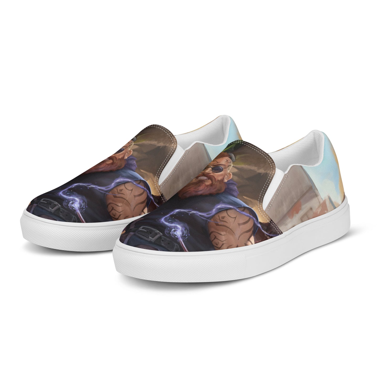 Men’s Slip-On Canvas Shoes "Surrounded"