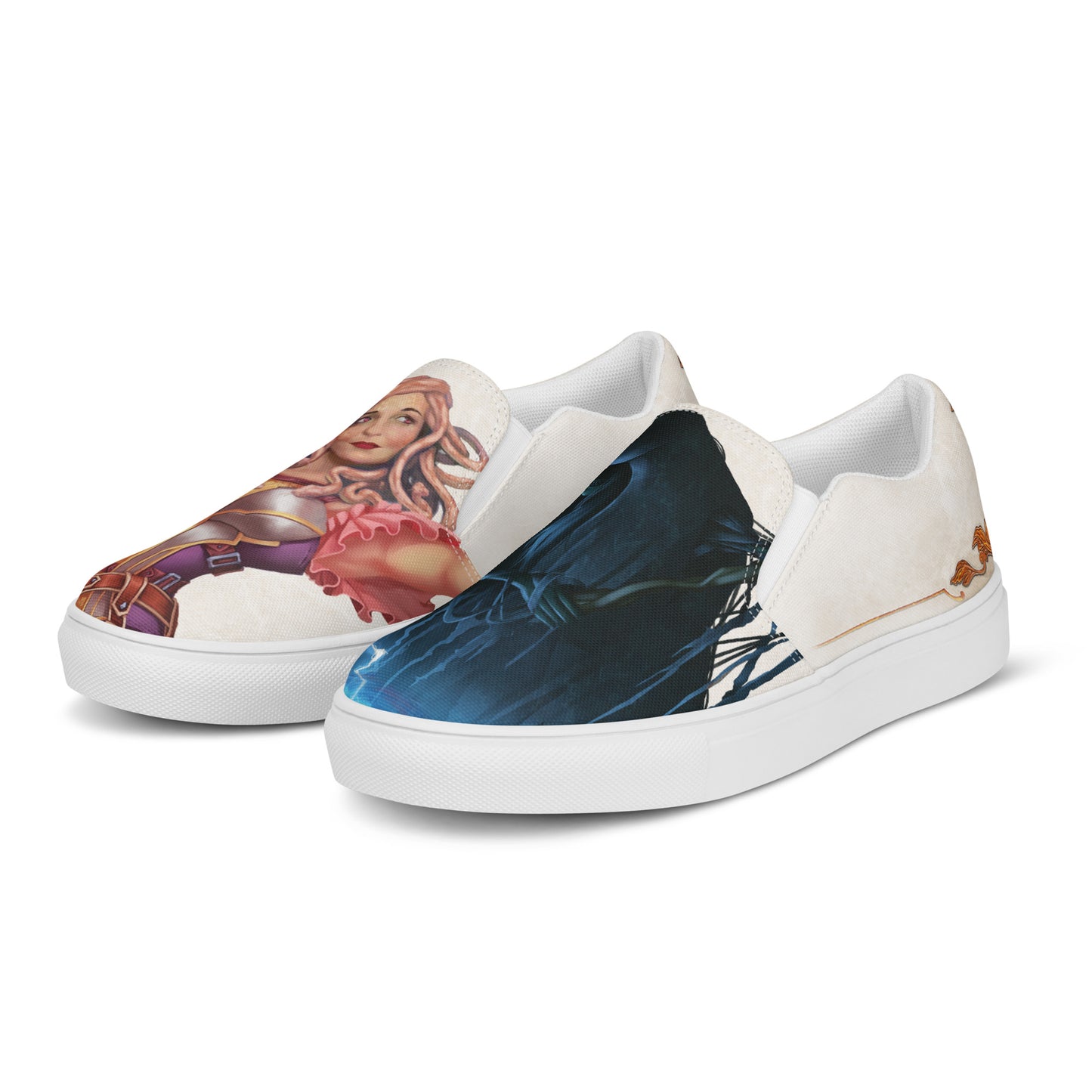 Men’s Slip-On Canvas Shoes “Daughter’s Eye”