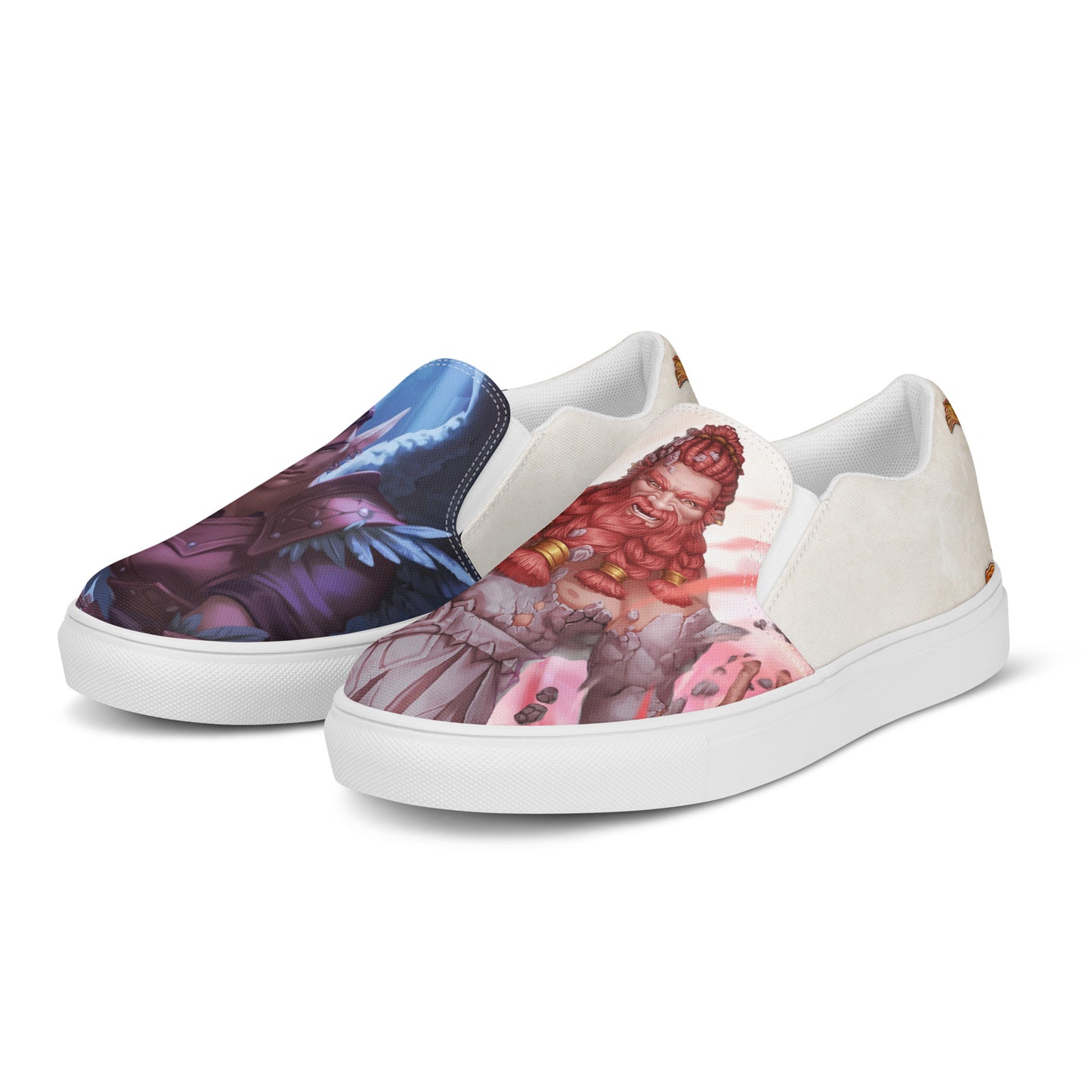 Men’s Slip-On Canvas Shoes “Harpy Warlock"