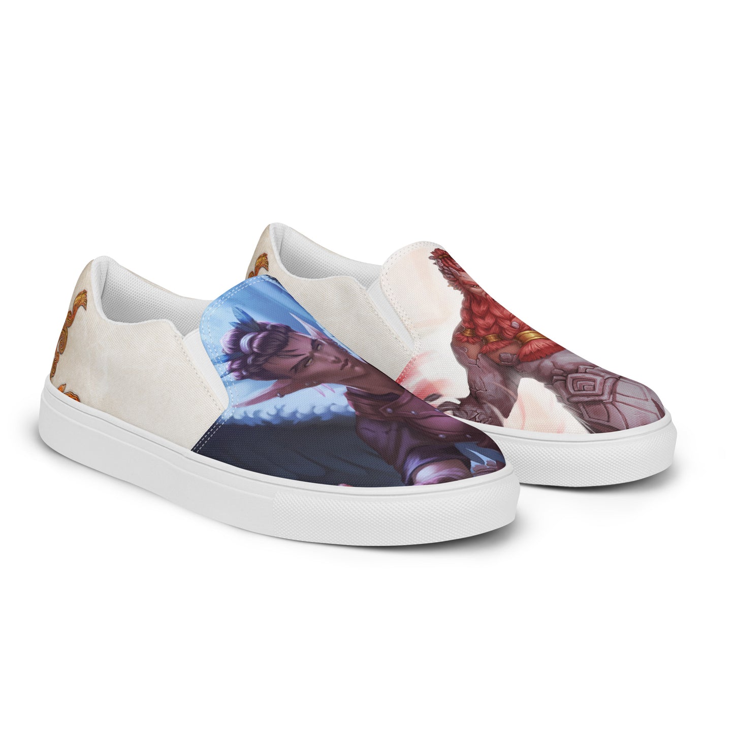 Men’s Slip-On Canvas Shoes “Harpy Warlock"