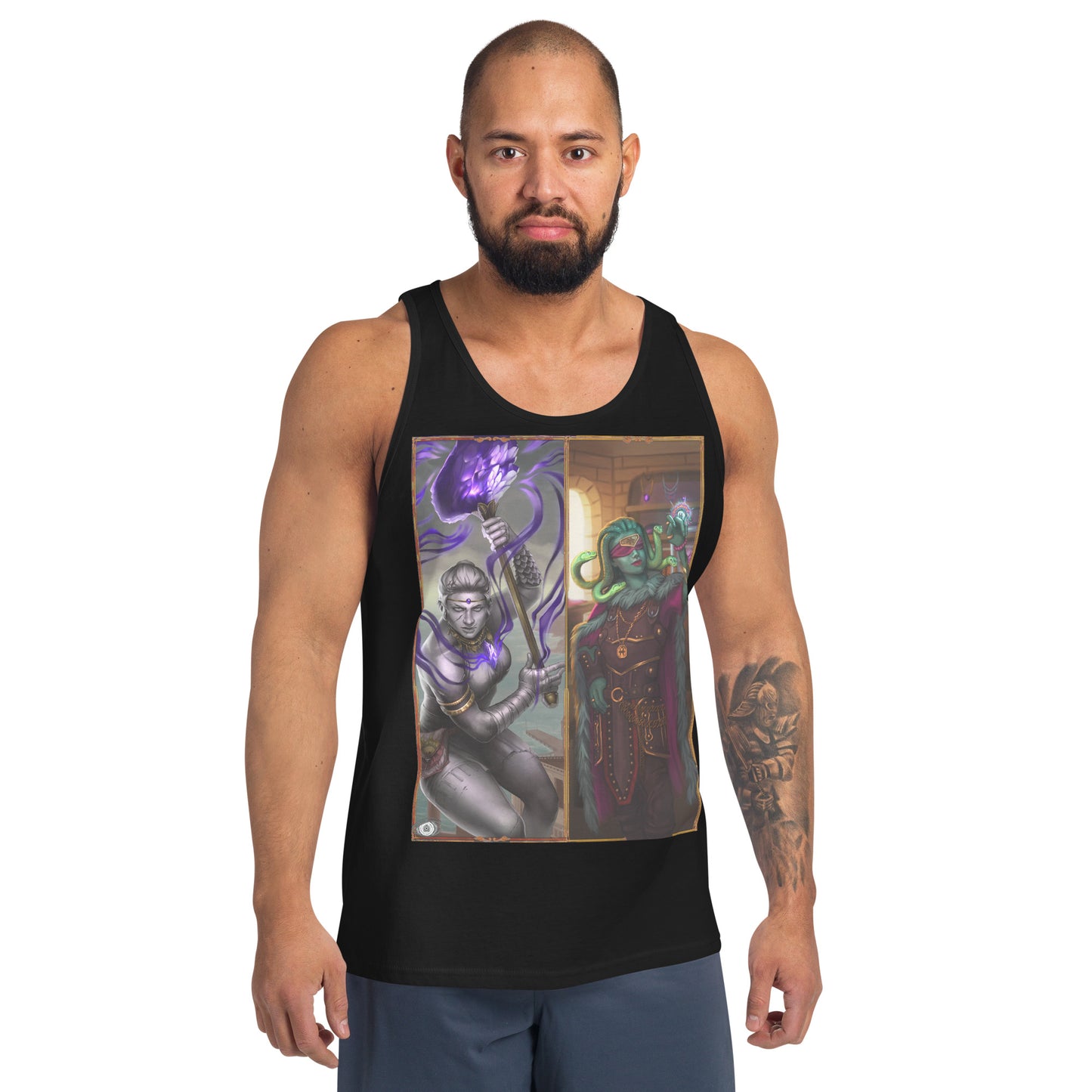 Men's Tank Top "Stone Snakes"