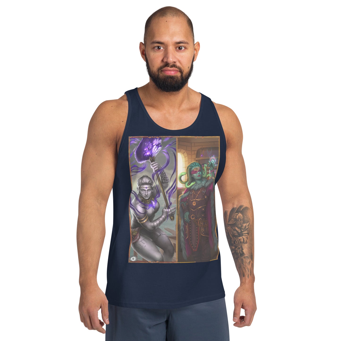 Men's Tank Top "Stone Snakes"