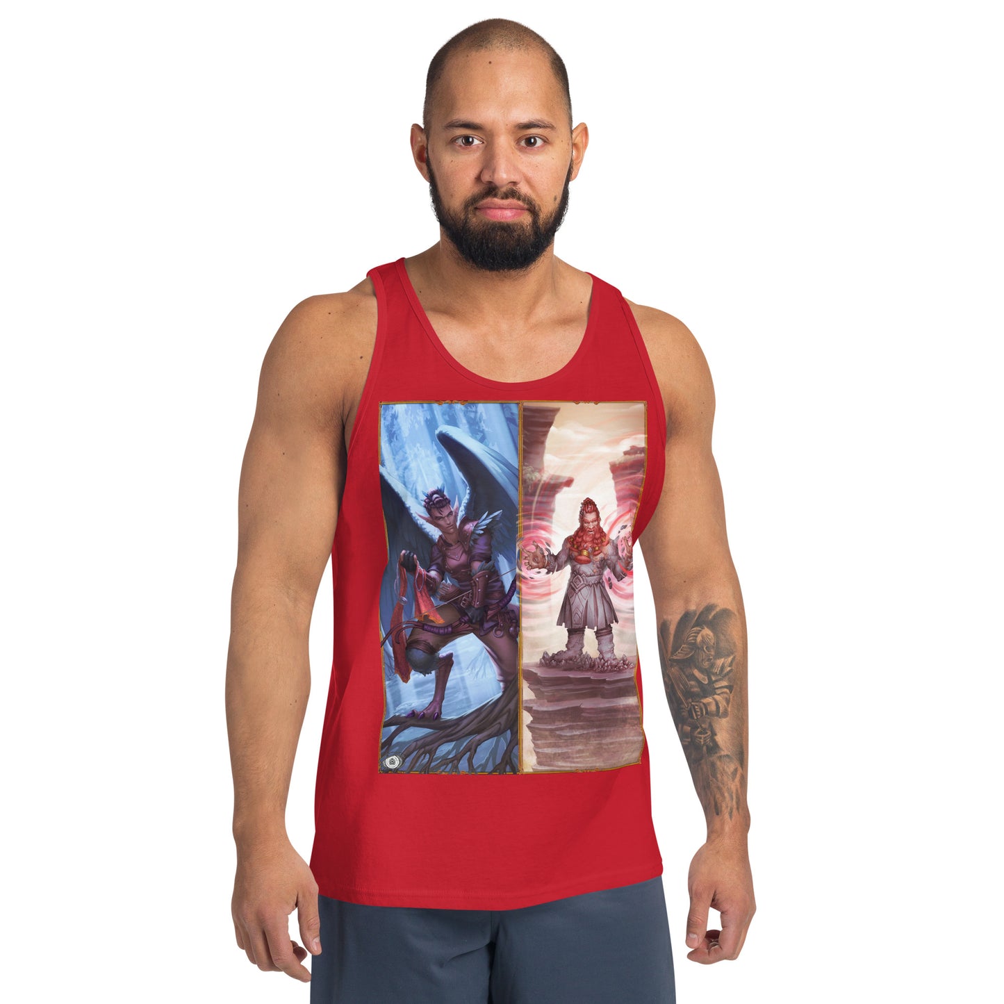 Men's Tank Top "Harpy Warlock"