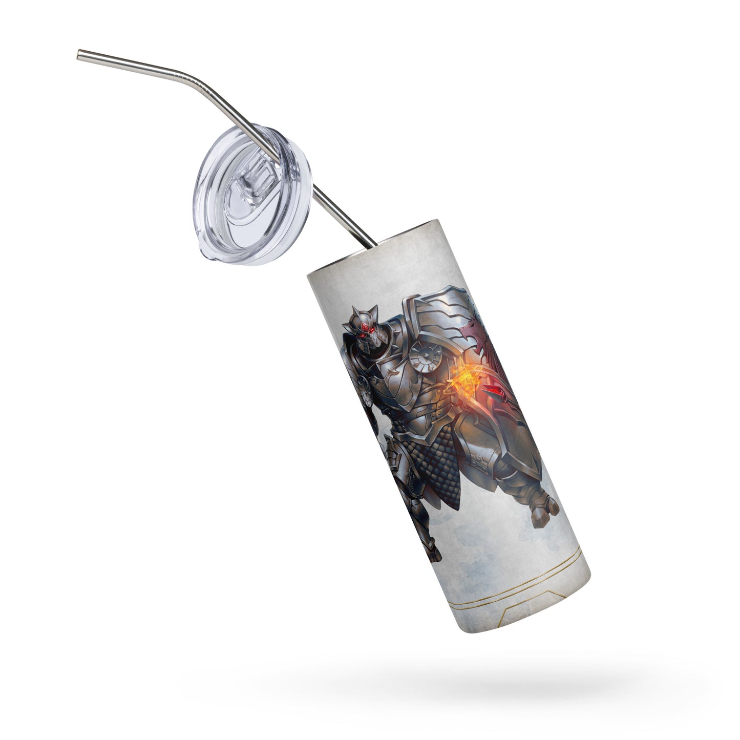 Stainless Steel Tumbler "Red Wolf"