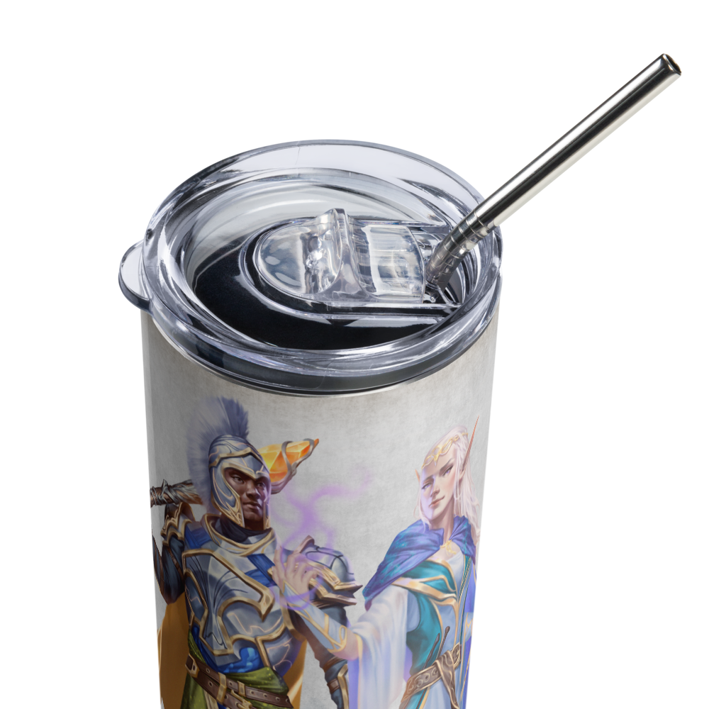 Stainless Steel Tumbler "Dragon Hawk"