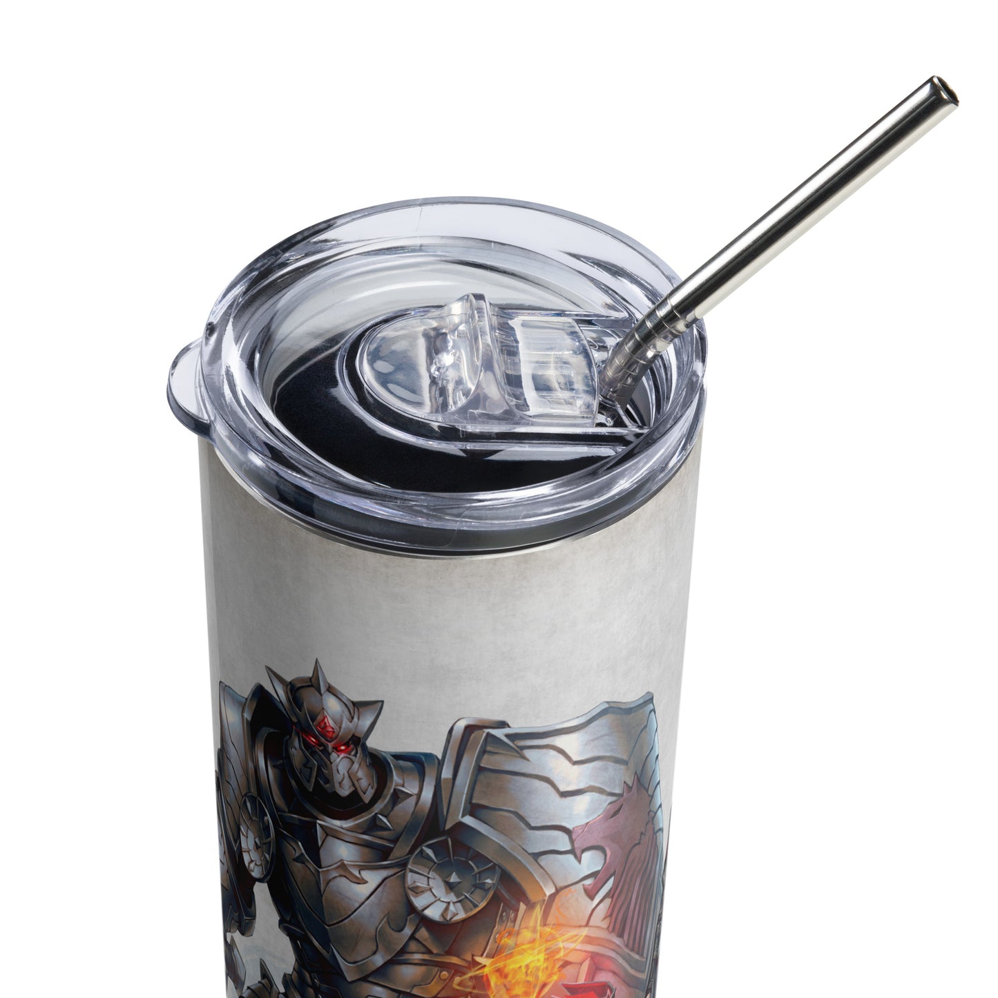 Stainless Steel Tumbler "Red Wolf"