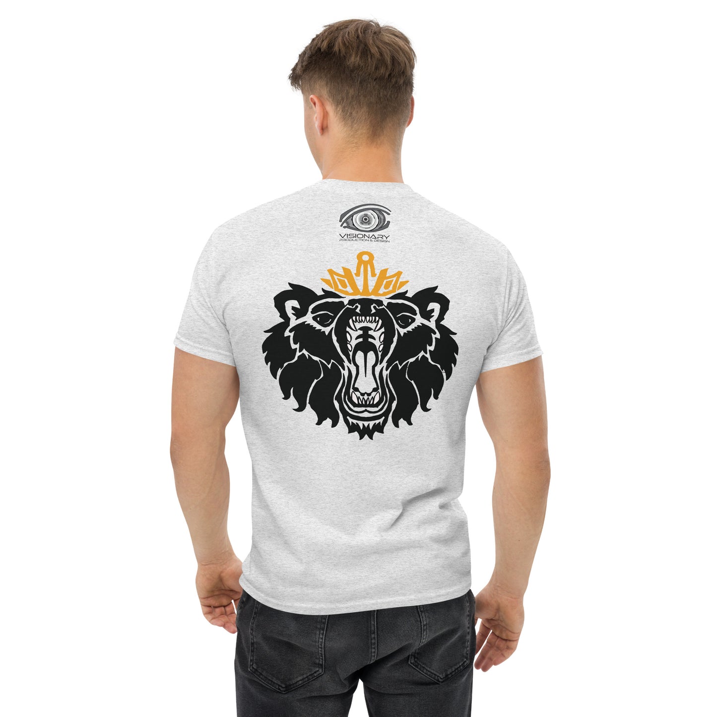 Men’s Classic Tee “Royal Bear” Adventurers Front/Crest Back