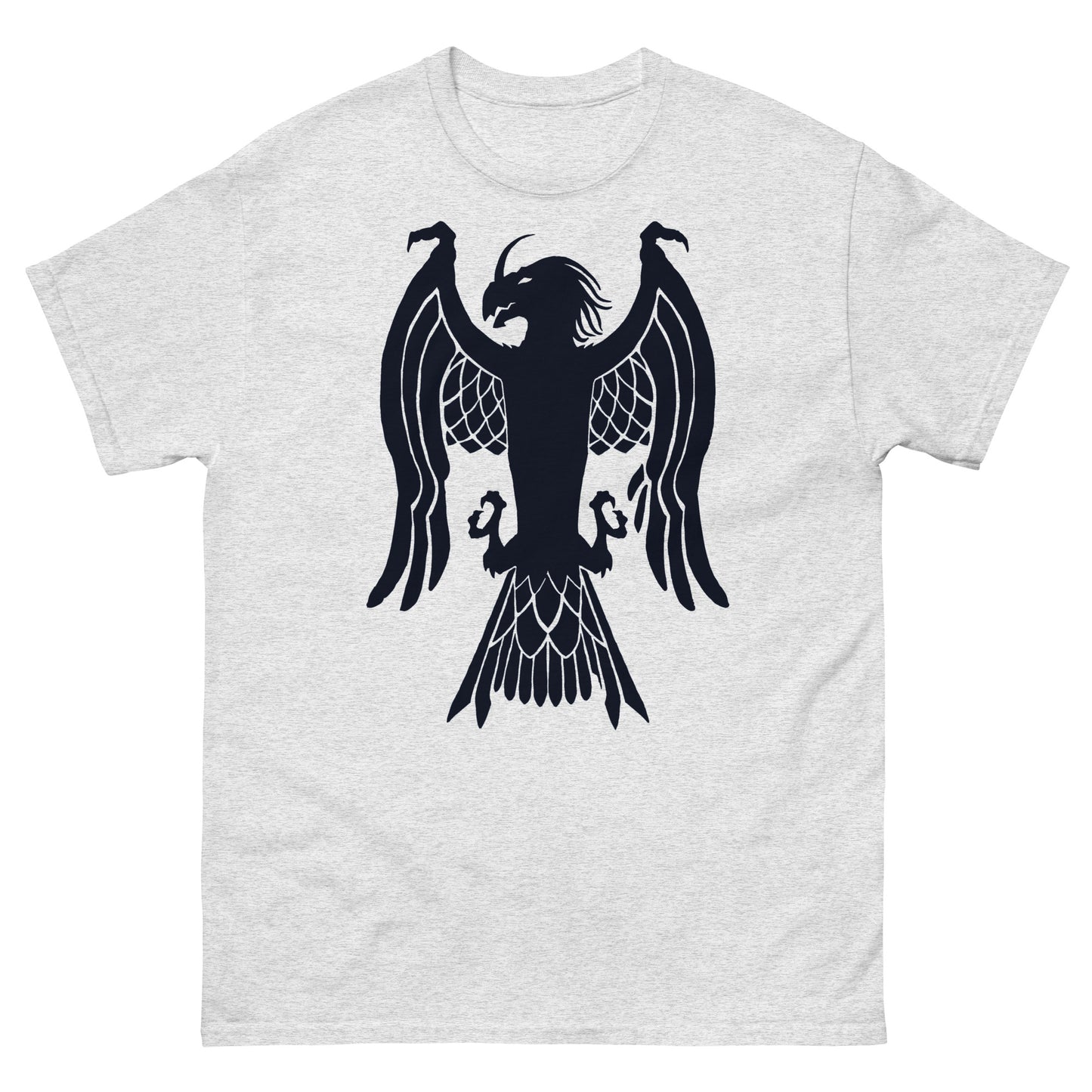 Men’s Classic Tee “Dragon Hawk” Crest Front/Adventurers Back