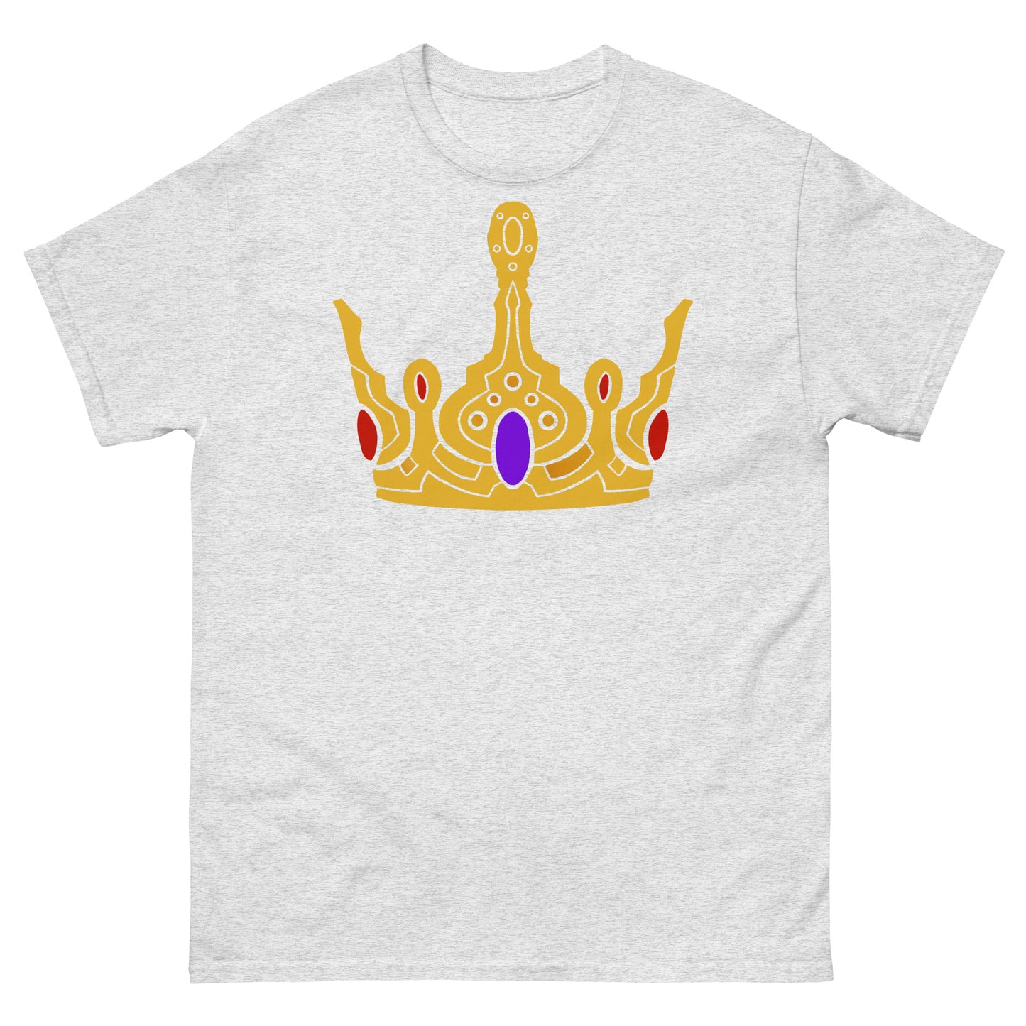 Men’s Classic Tee “Gold Crown” Crest Front/Adventurers Back