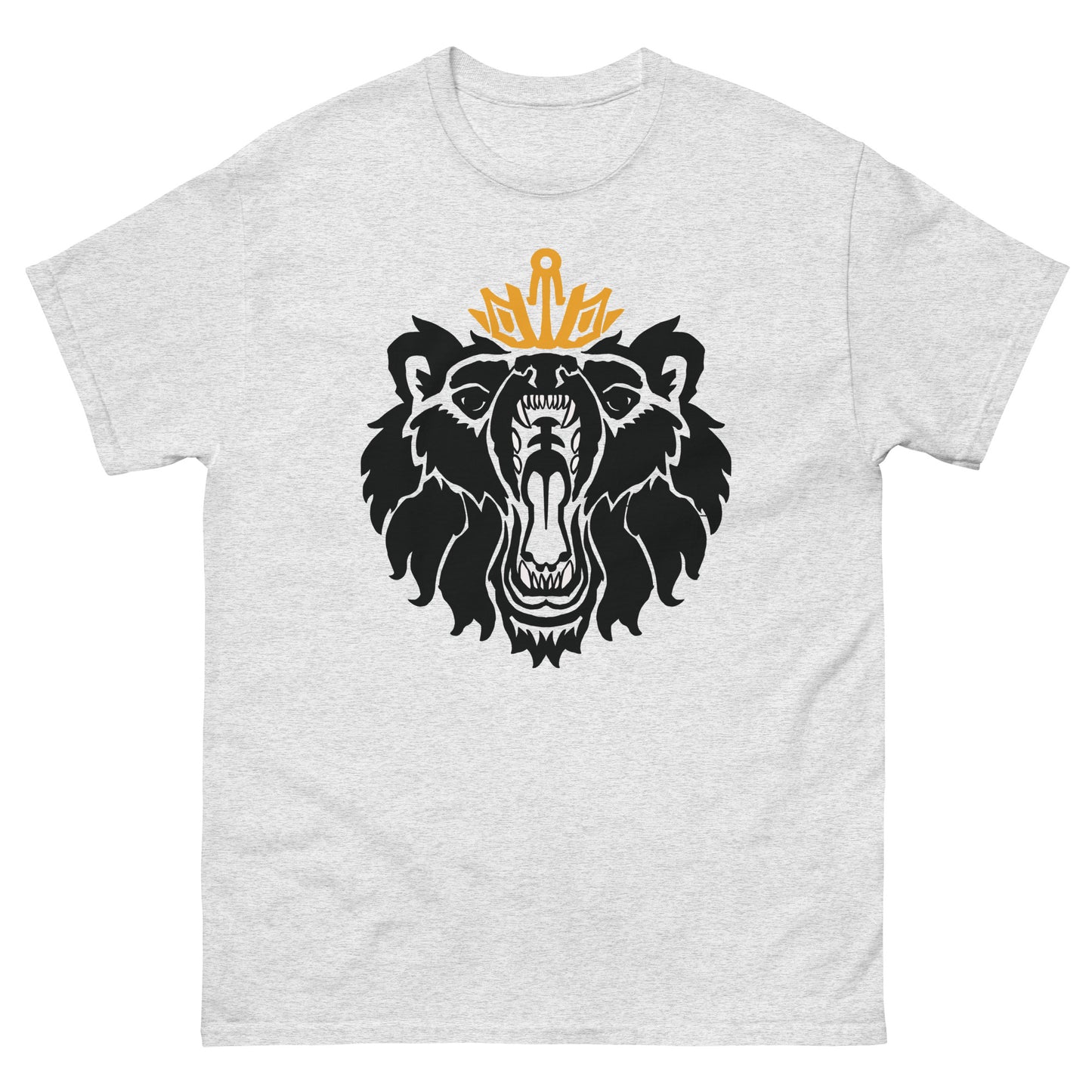 Men's Classic Tee “Royal Bear” Crest Front/Adventurers Back