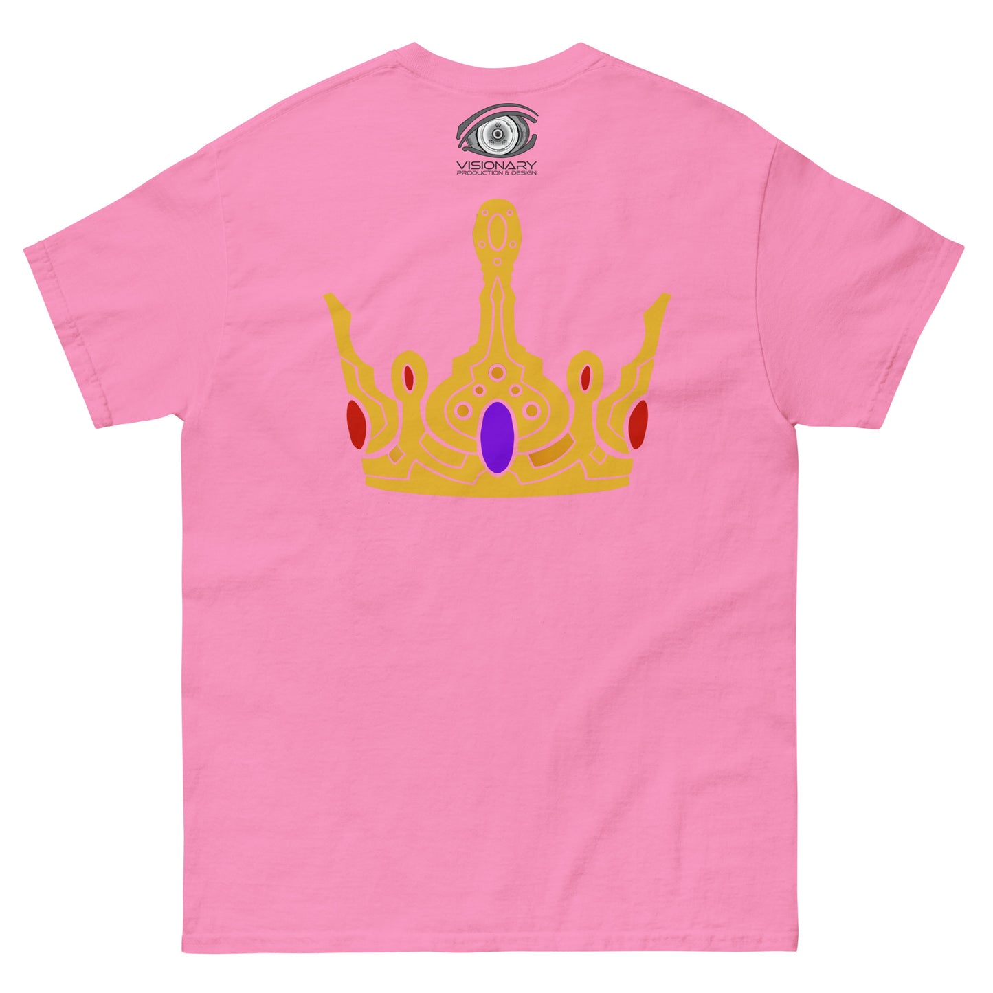 Men’s Classic Tee “Gold Crown” Adventurers Front/Crest Back