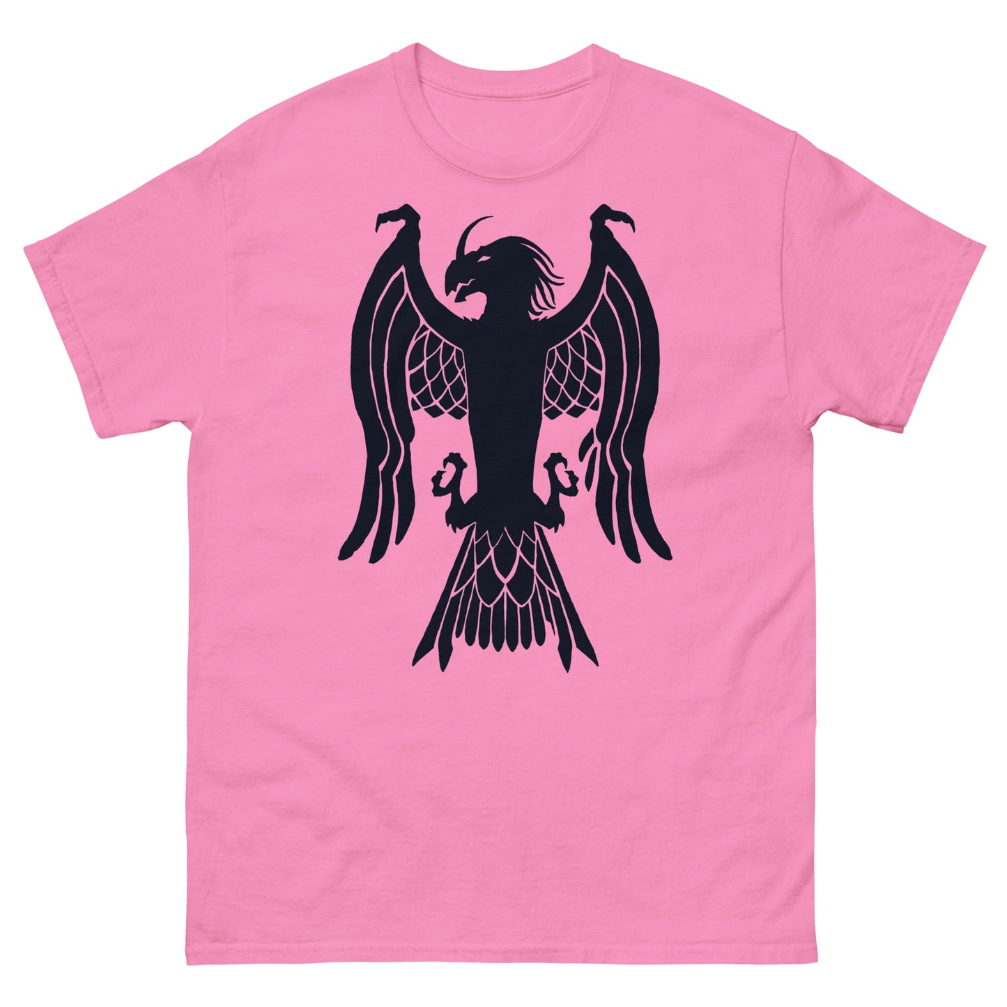 Men’s Classic Tee “Dragon Hawk” Crest Front/Adventurers Back