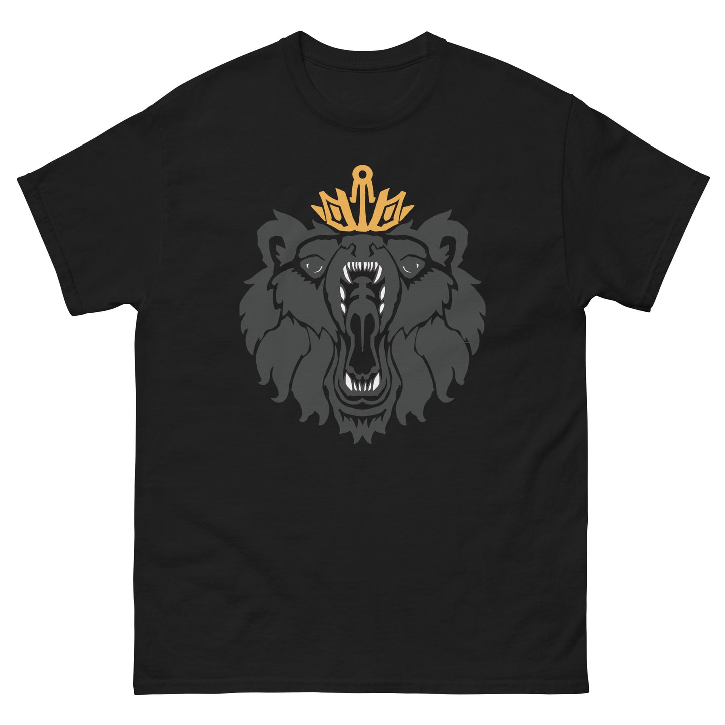 Men's Classic Tee “Royal Bear” Crest Front/Adventurers Back