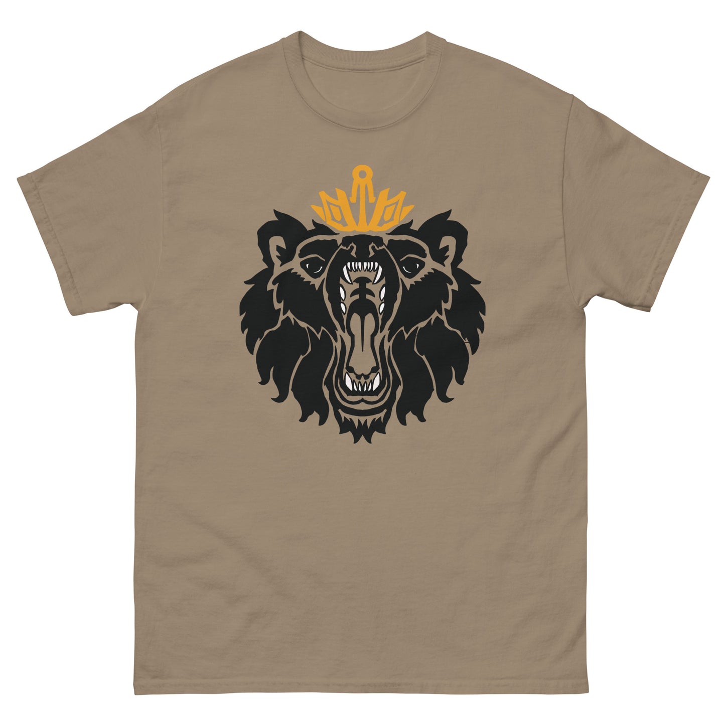 Men's Classic Tee “Royal Bear” Crest Front/Adventurers Back