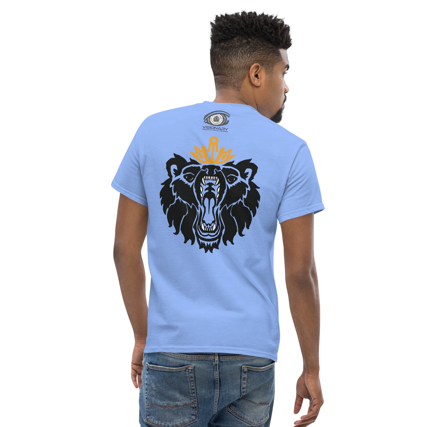 Men’s Classic Tee “Royal Bear” Adventurers Front/Crest Back