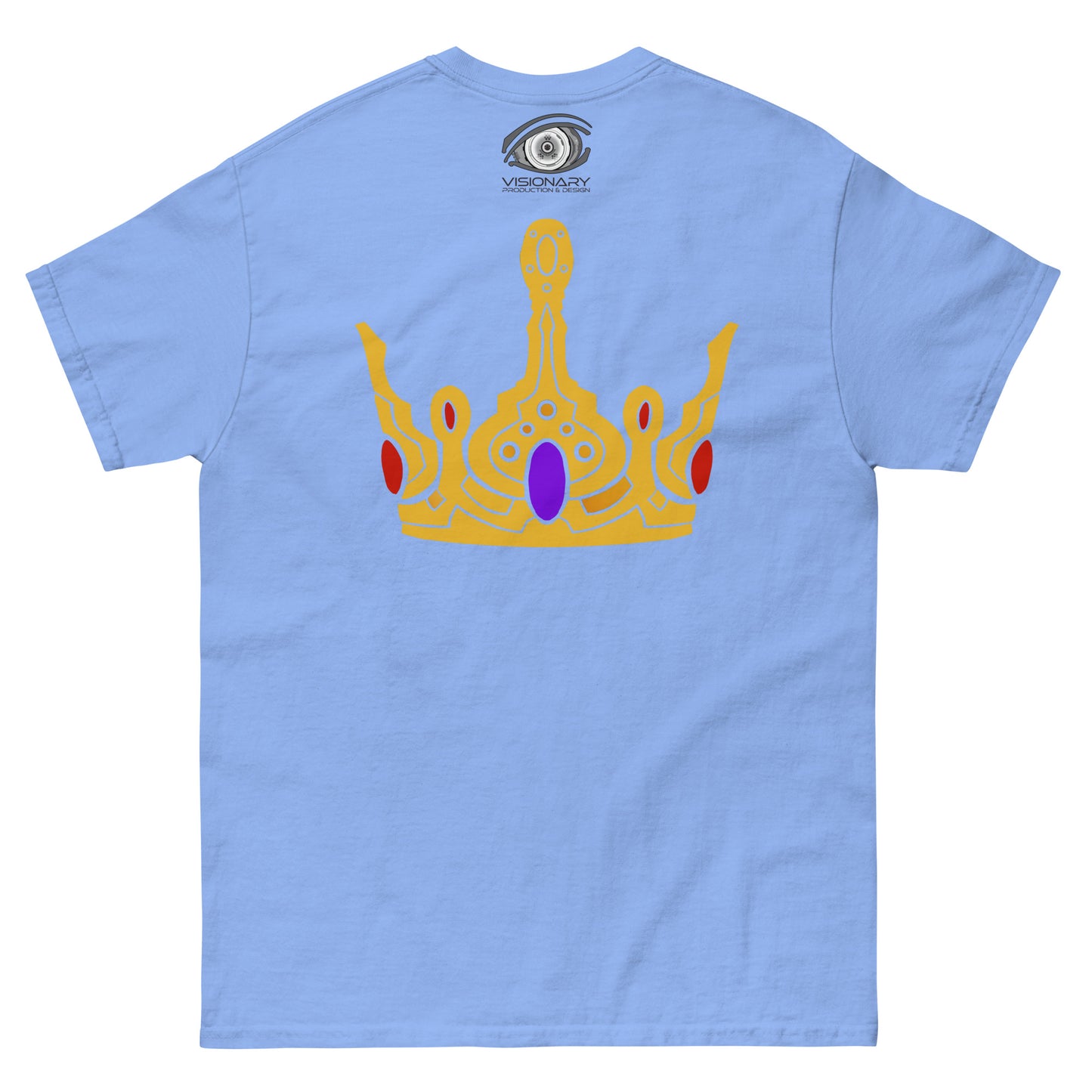 Men’s Classic Tee “Gold Crown” Adventurers Front/Crest Back