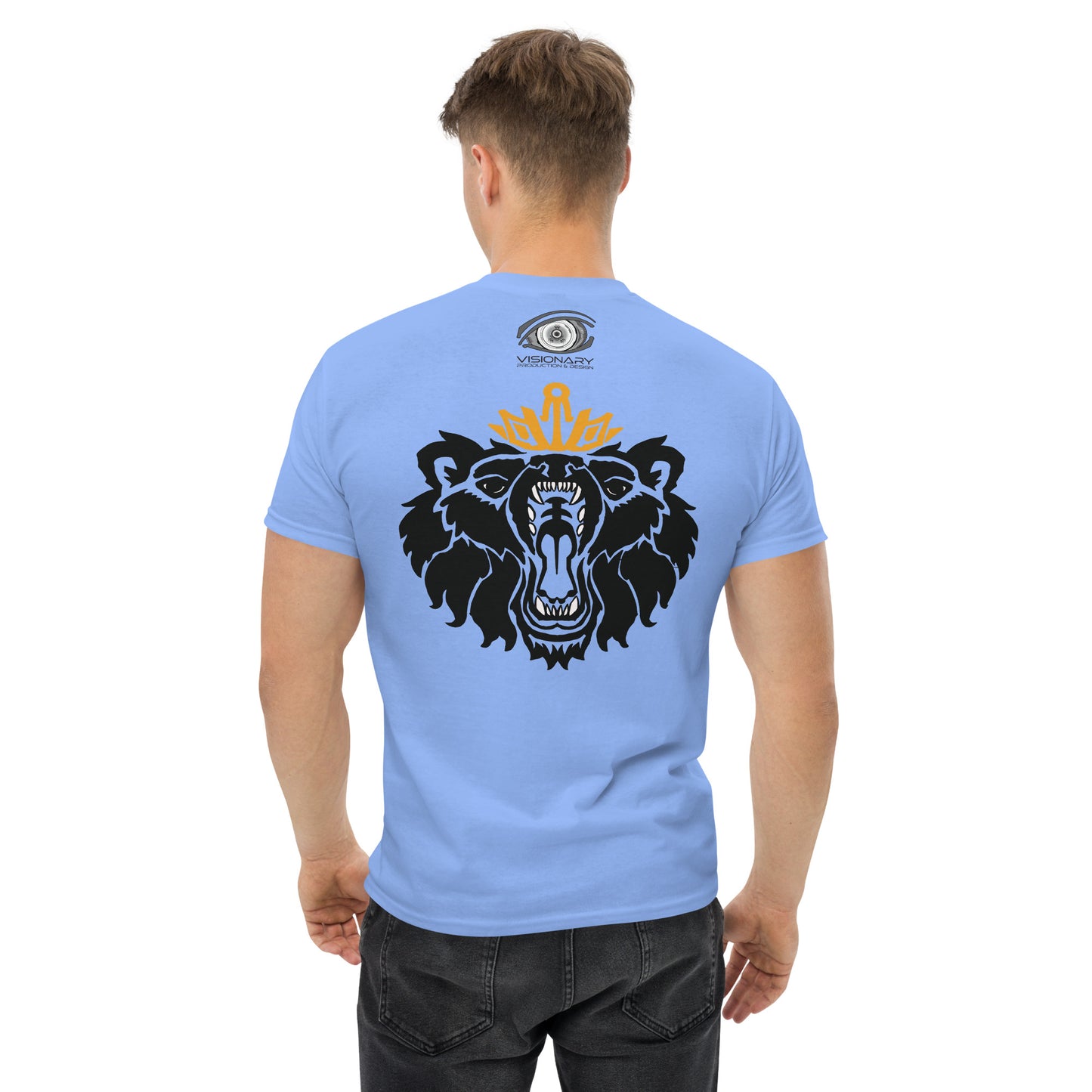 Men’s Classic Tee “Royal Bear” Adventurers Front/Crest Back