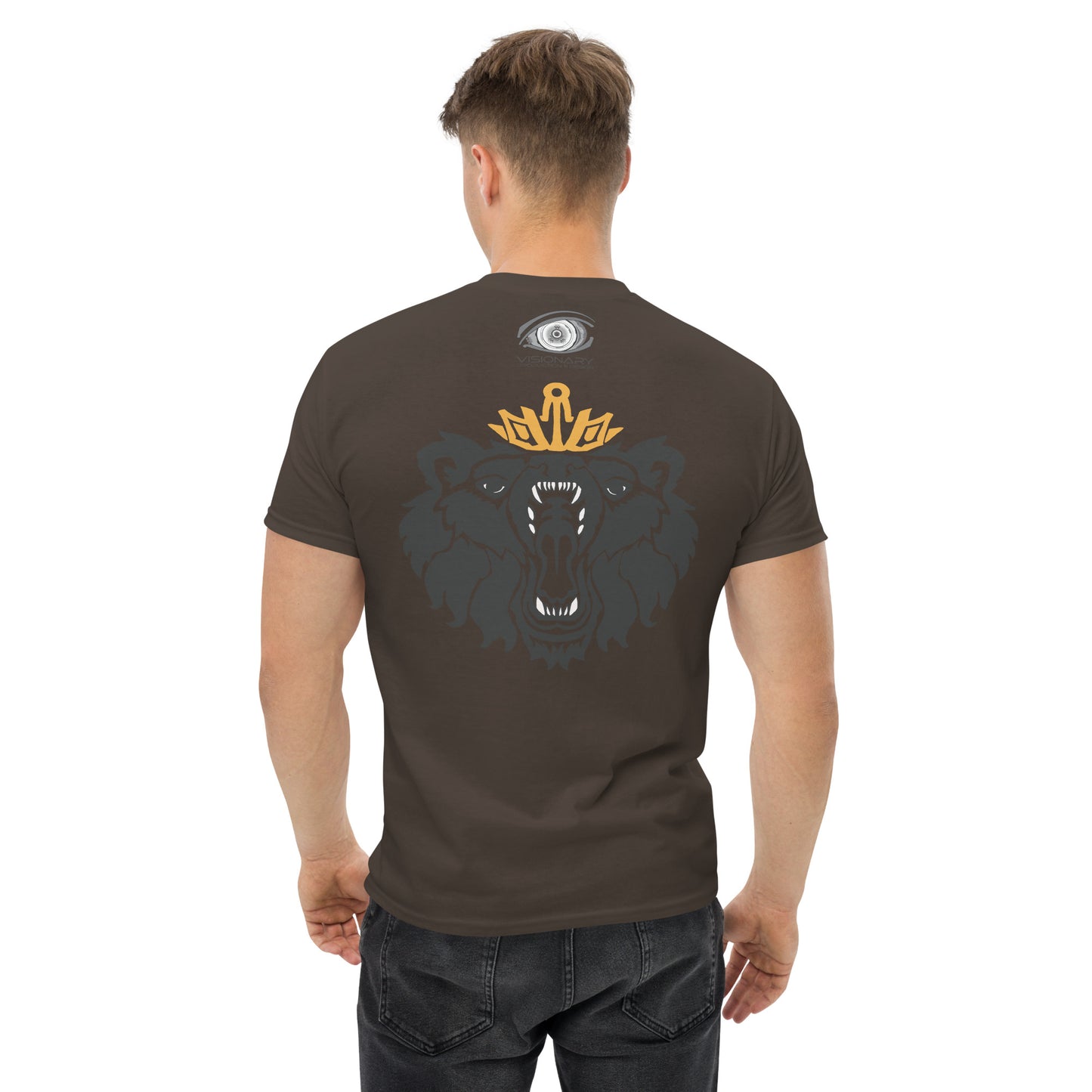 Men’s Classic Tee “Royal Bear” Adventurers Front/Crest Back