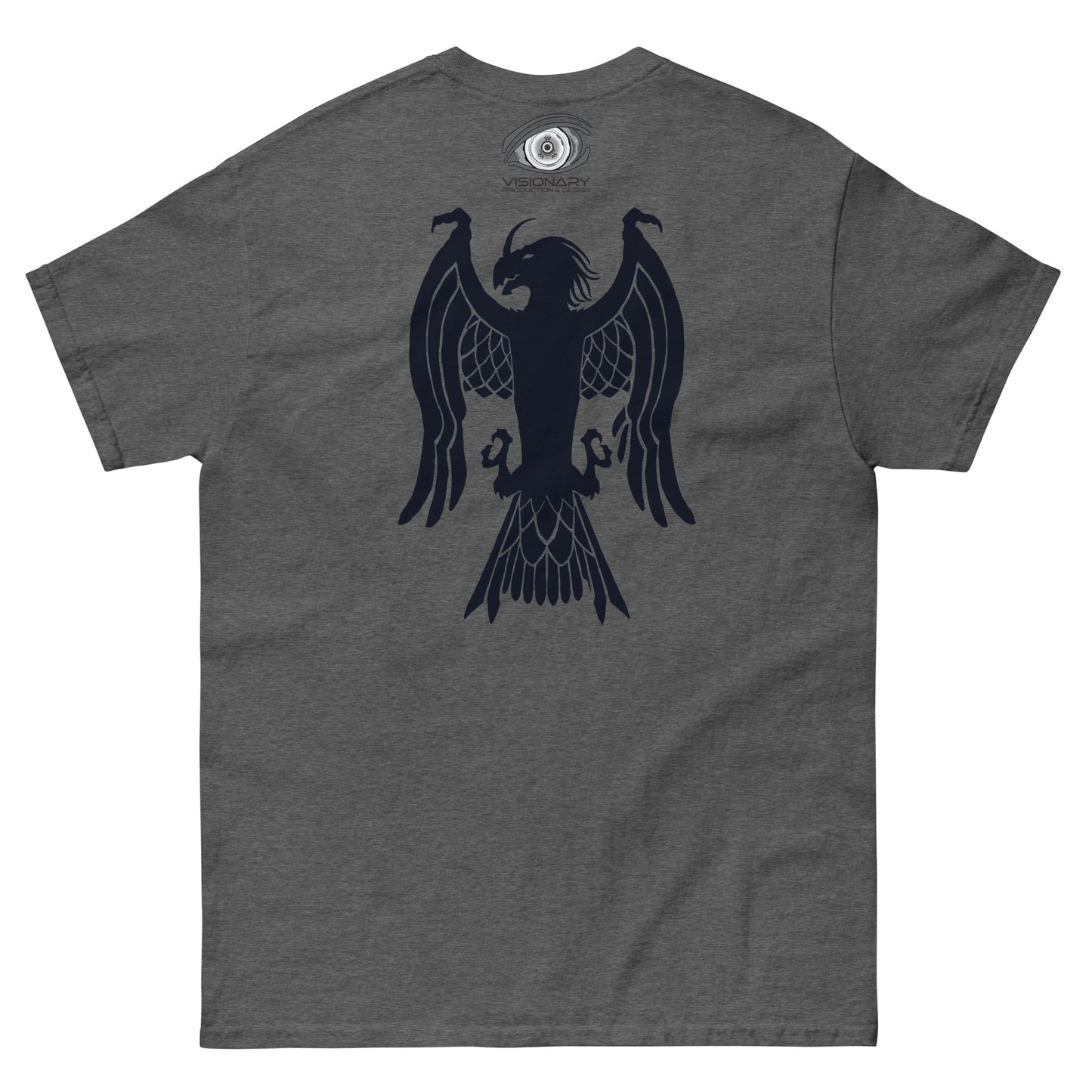 Men’s Classic Tee “Dragon Hawk” Adventurers Front/Crest Back