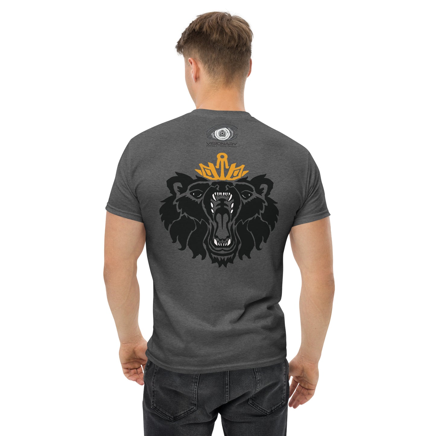 Men’s Classic Tee “Royal Bear” Adventurers Front/Crest Back