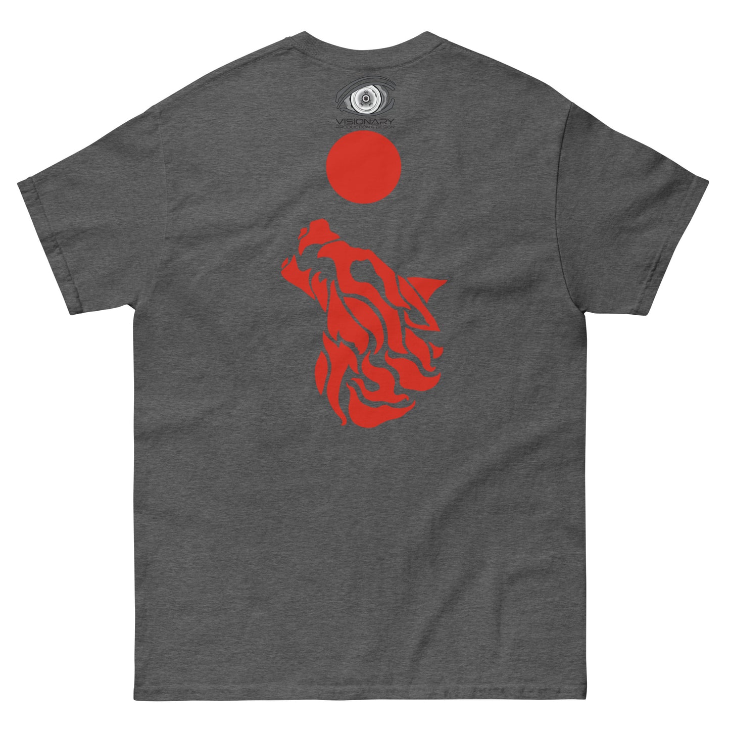 Men’s Classic Tee "Red Wolf” Adventurers Front/Crest Back