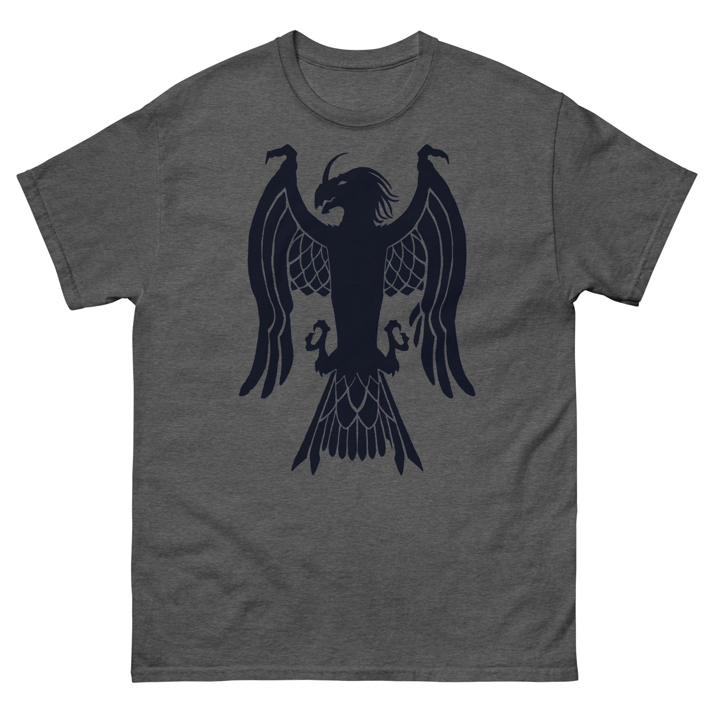 Men’s Classic Tee “Dragon Hawk” Crest Front/Adventurers Back