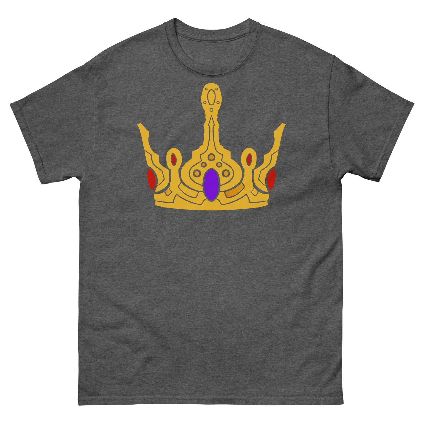 Men’s Classic Tee “Gold Crown” Crest Front/Adventurers Back