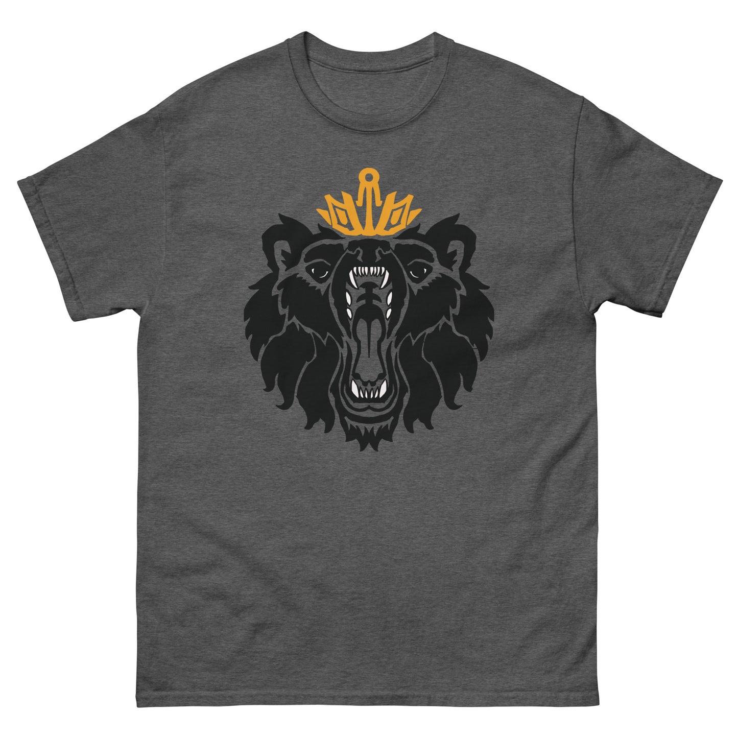 Men's Classic Tee “Royal Bear” Crest Front/Adventurers Back