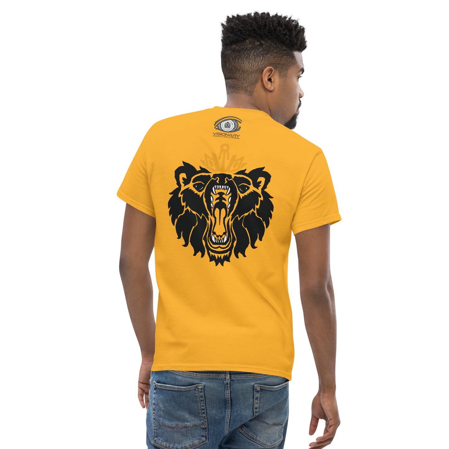 Men’s Classic Tee “Royal Bear” Adventurers Front/Crest Back