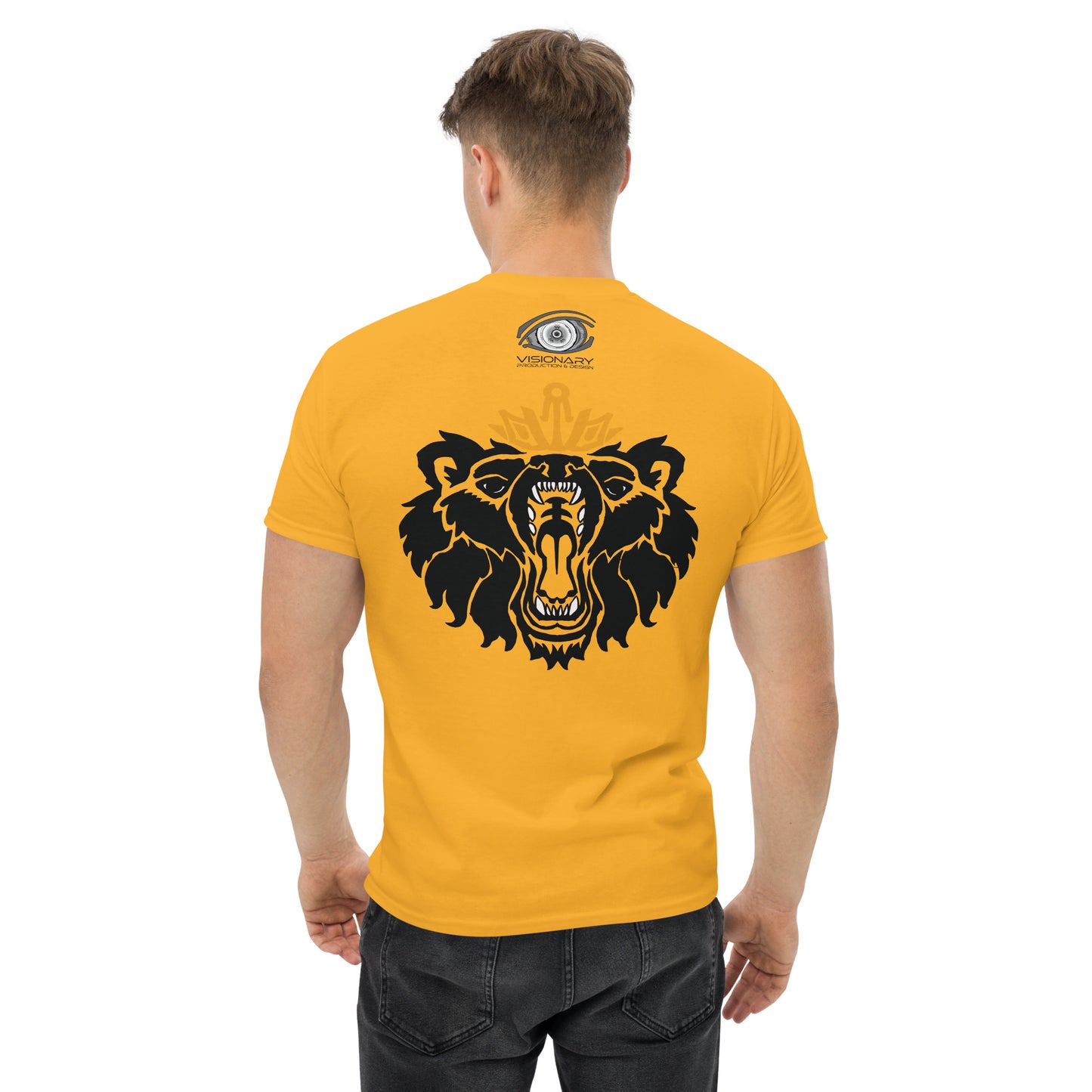 Men’s Classic Tee “Royal Bear” Adventurers Front/Crest Back