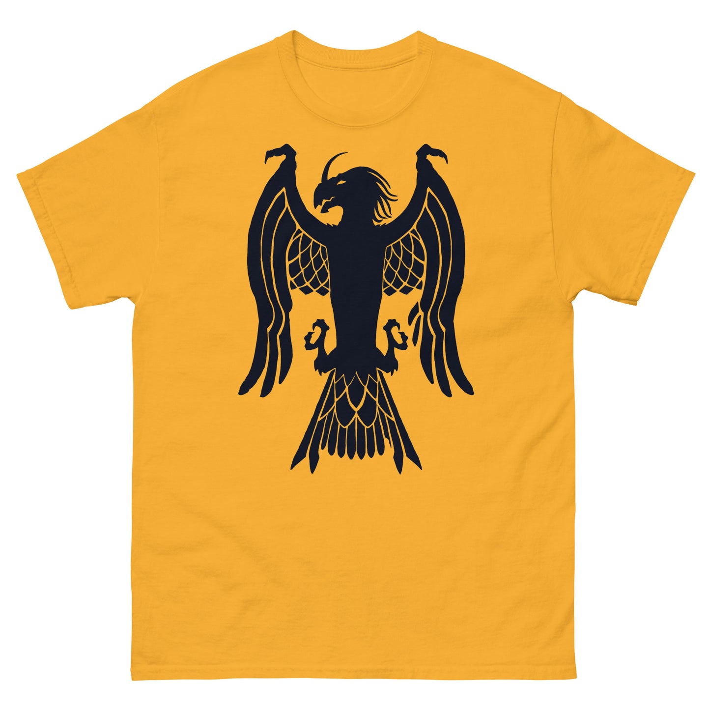 Men’s Classic Tee “Dragon Hawk” Crest Front/Adventurers Back