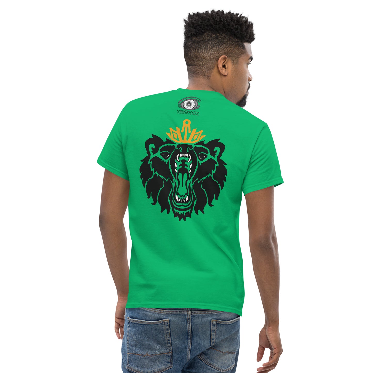 Men’s Classic Tee “Royal Bear” Adventurers Front/Crest Back