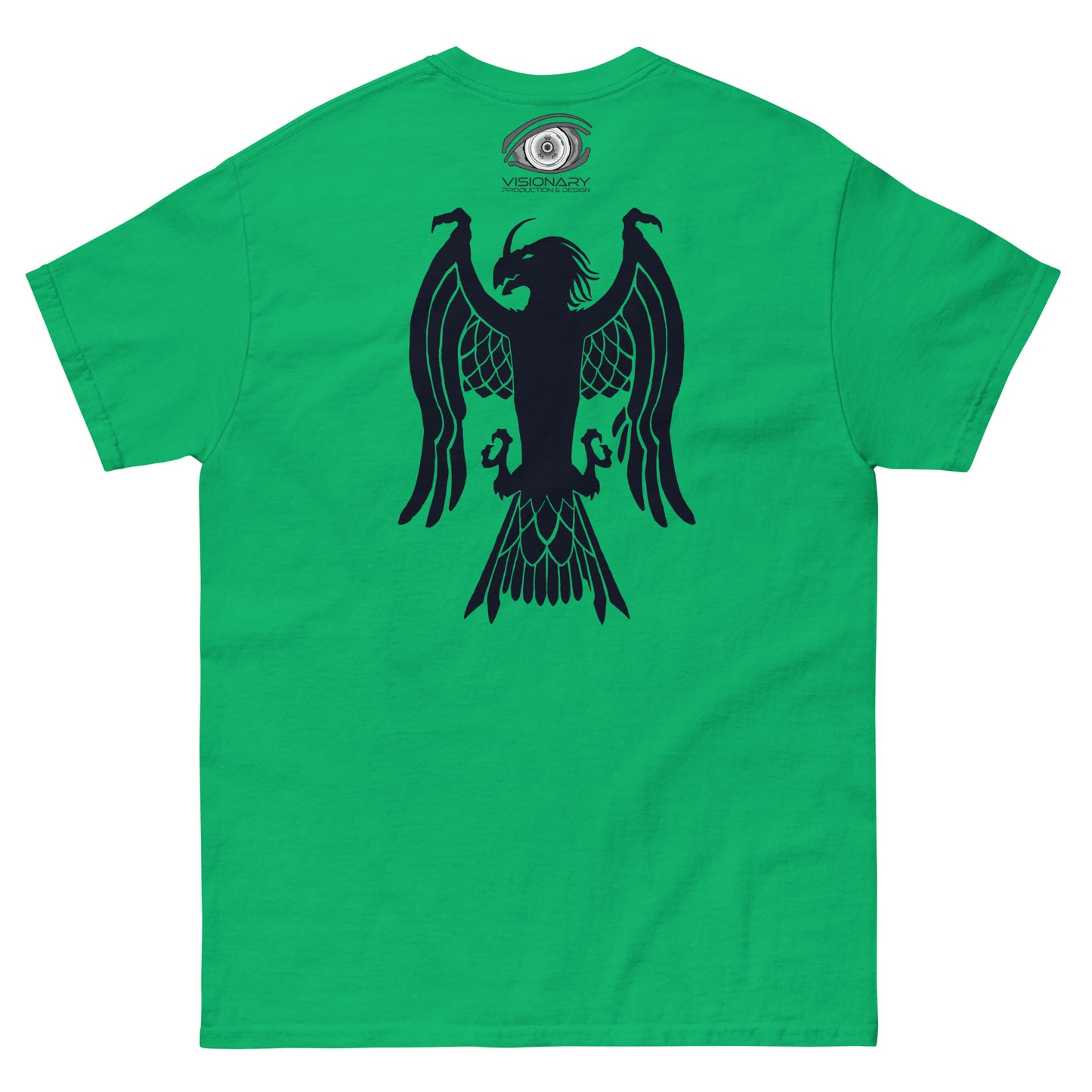 Men’s Classic Tee “Dragon Hawk” Adventurers Front/Crest Back