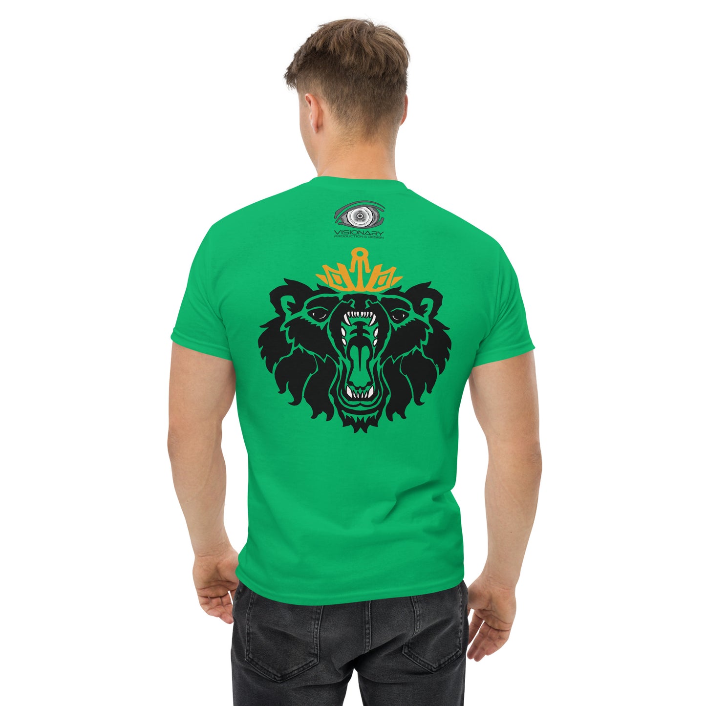 Men’s Classic Tee “Royal Bear” Adventurers Front/Crest Back