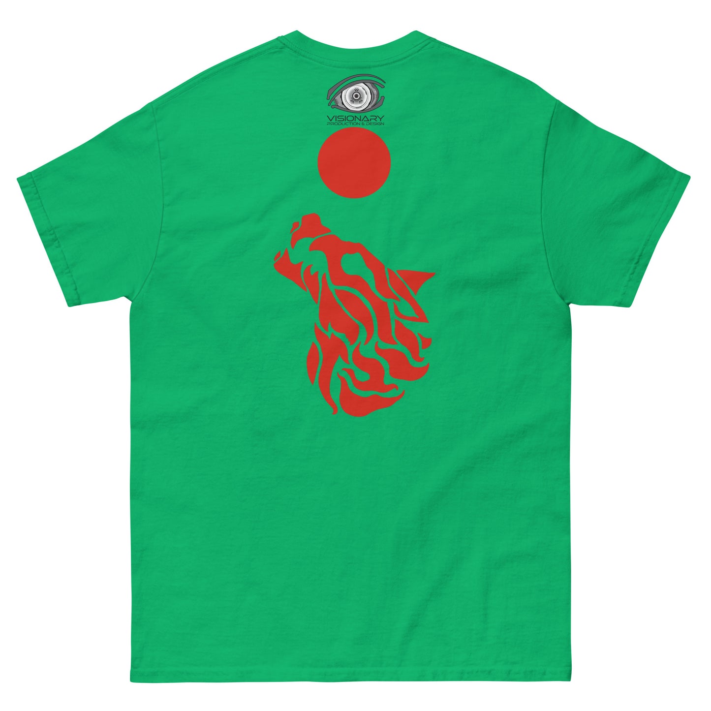 Men’s Classic Tee "Red Wolf” Adventurers Front/Crest Back