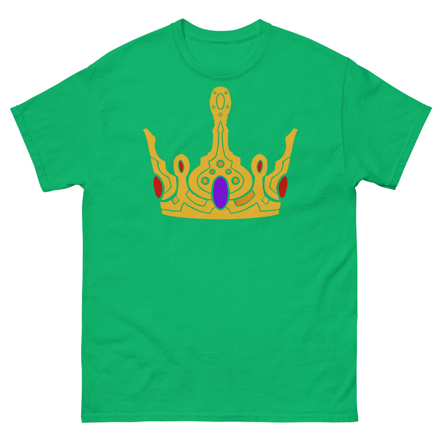 Men’s Classic Tee “Gold Crown” Crest Front/Adventurers Back