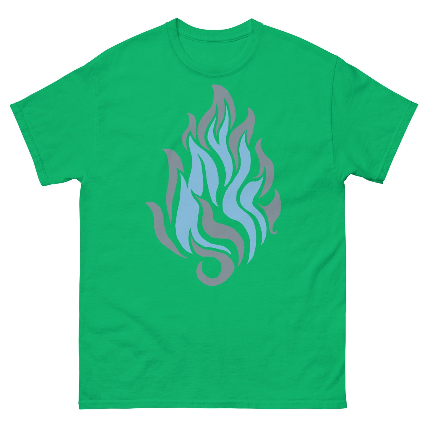 Men’s Classic Tee “Silver Flame” Crest Front/Adventurers Back