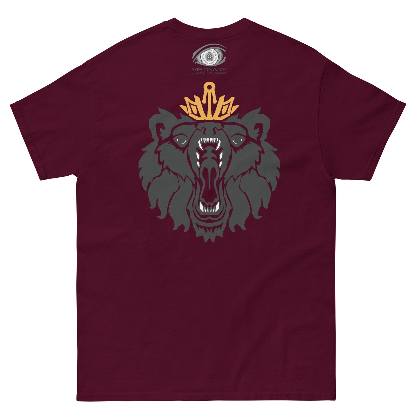 Men’s Classic Tee “Royal Bear” Adventurers Front/Crest Back