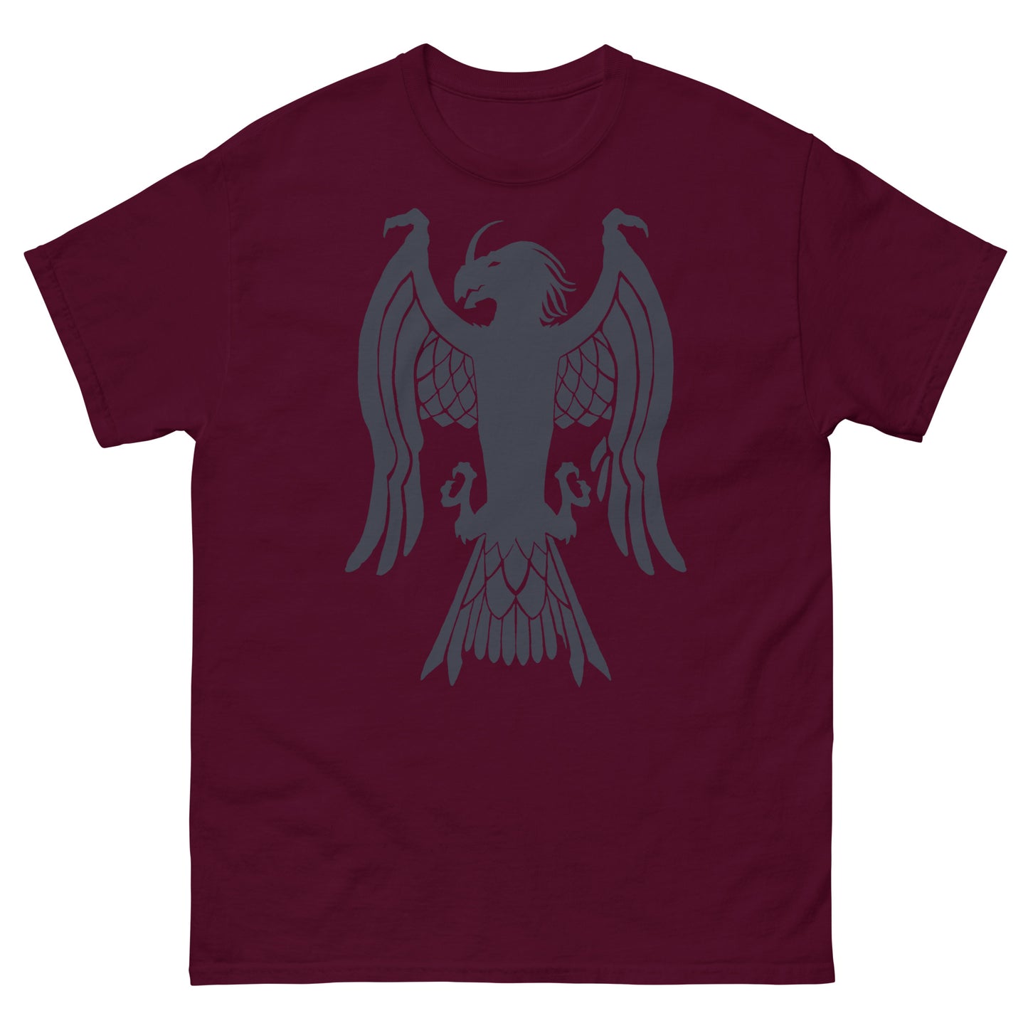 Men’s Classic Tee “Dragon Hawk” Crest Front/Adventurers Back