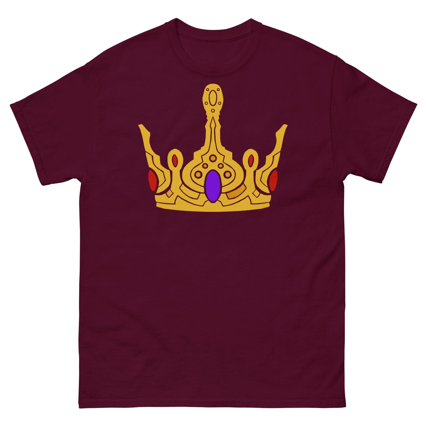 Men’s Classic Tee “Gold Crown” Crest Front/Adventurers Back