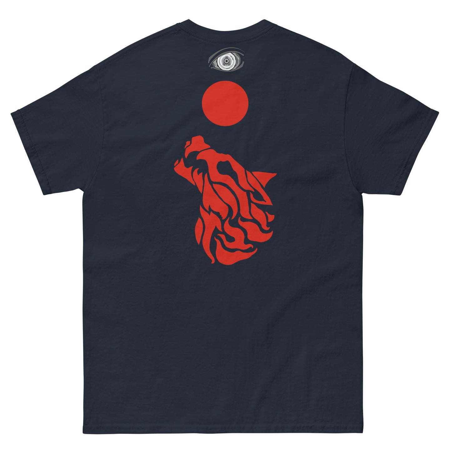 Men’s Classic Tee "Red Wolf” Adventurers Front/Crest Back