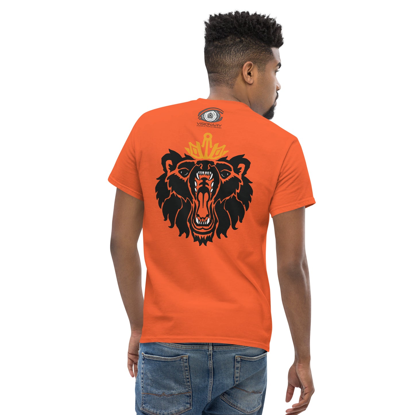 Men’s Classic Tee “Royal Bear” Adventurers Front/Crest Back