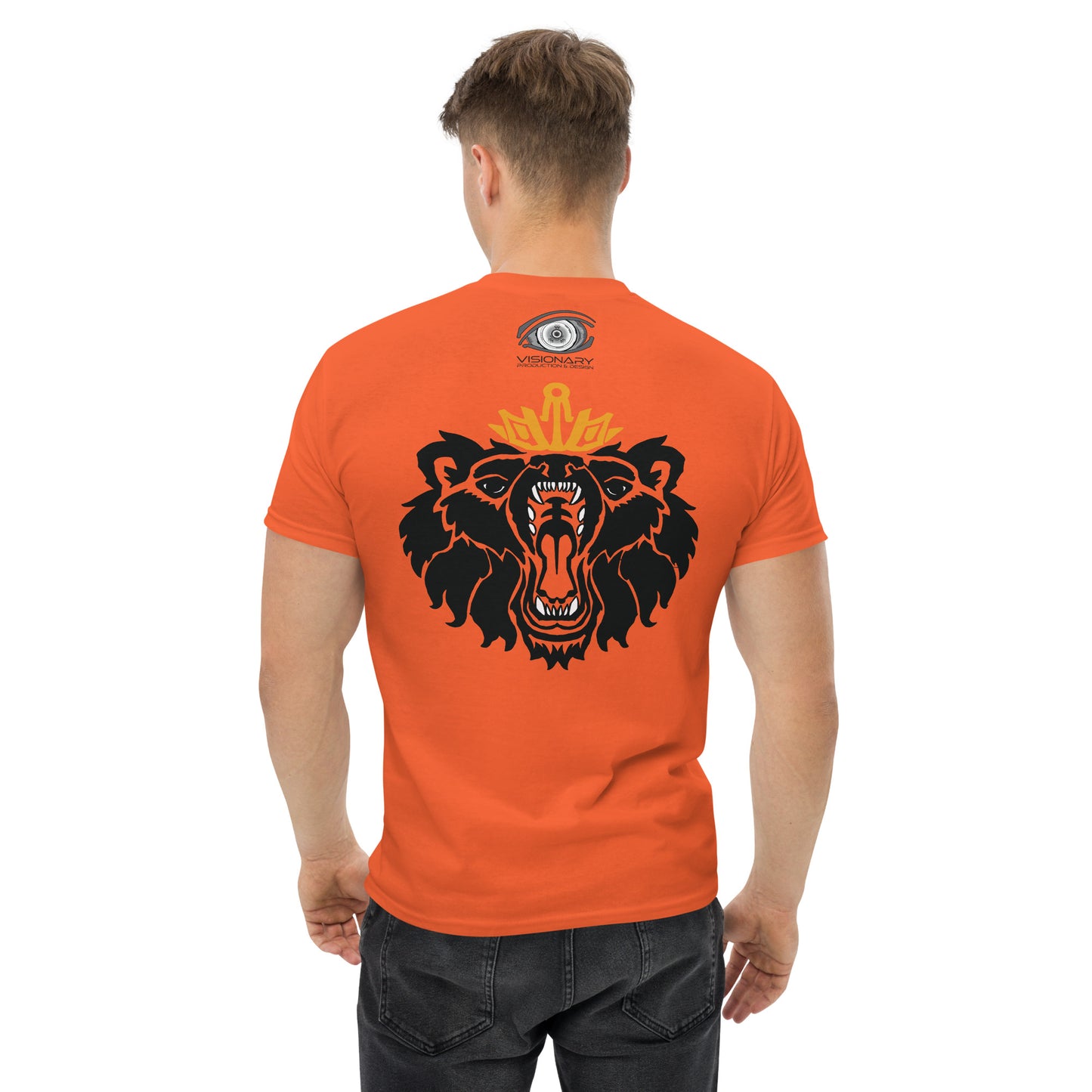 Men’s Classic Tee “Royal Bear” Adventurers Front/Crest Back