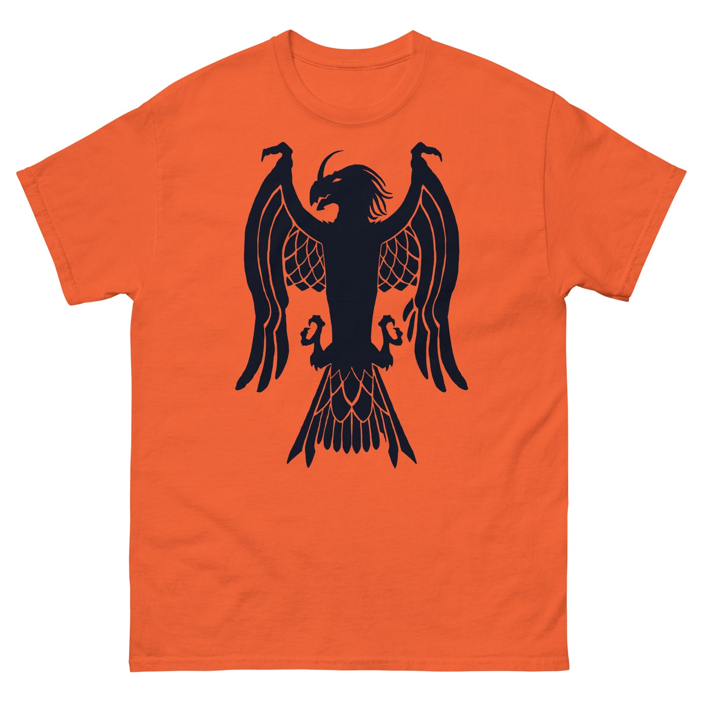 Men’s Classic Tee “Dragon Hawk” Crest Front/Adventurers Back