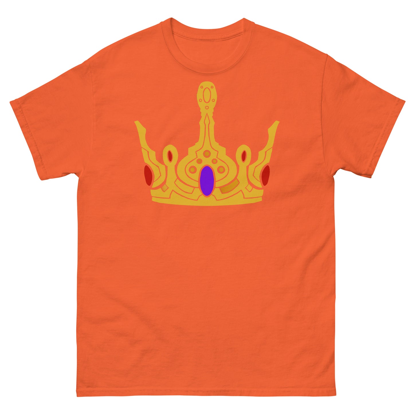 Men’s Classic Tee “Gold Crown” Crest Front/Adventurers Back