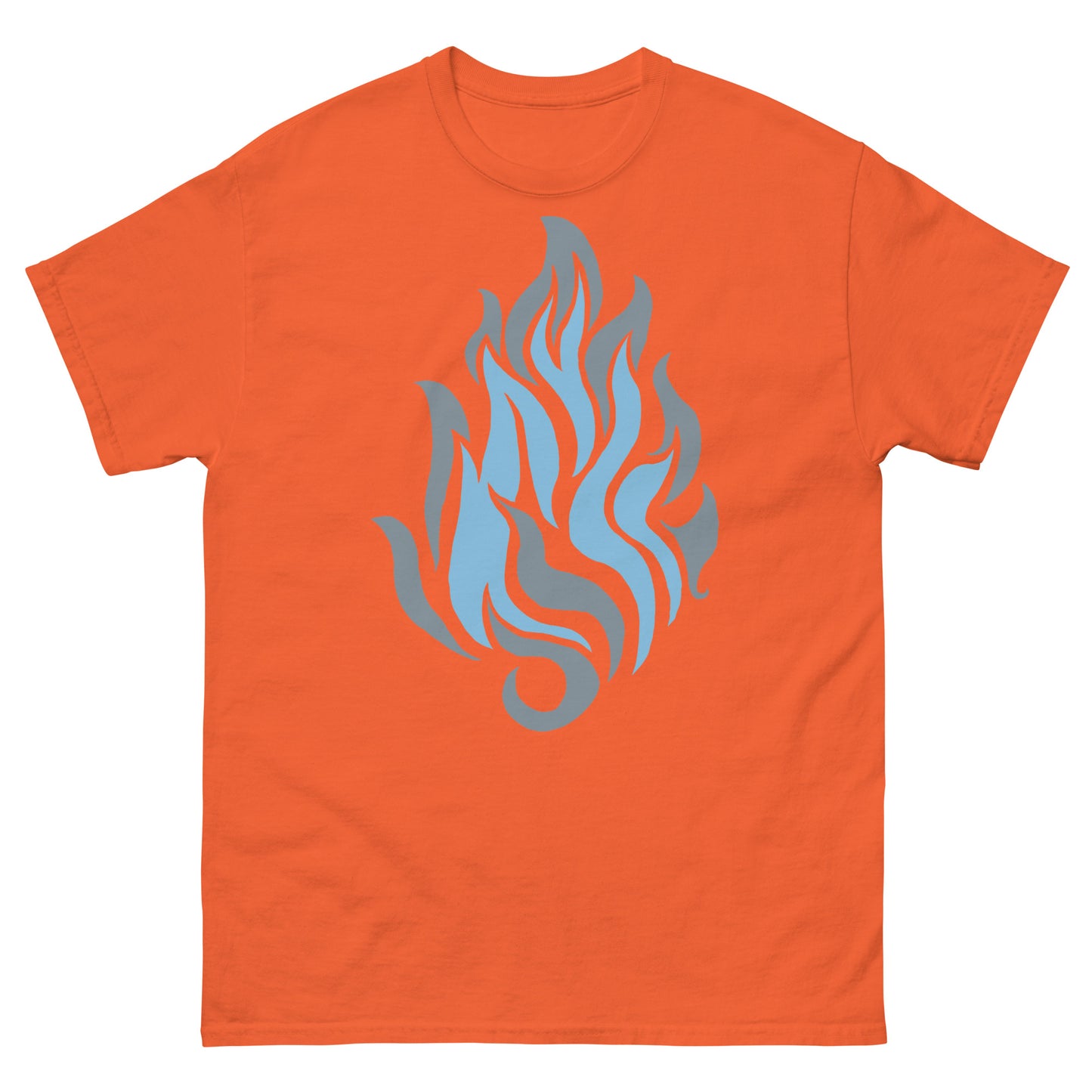 Men’s Classic Tee “Silver Flame” Crest Front/Adventurers Back