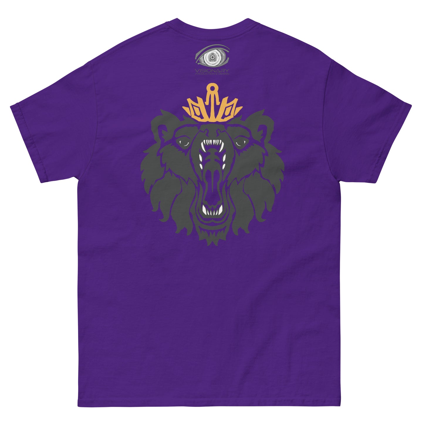 Men’s Classic Tee “Royal Bear” Adventurers Front/Crest Back