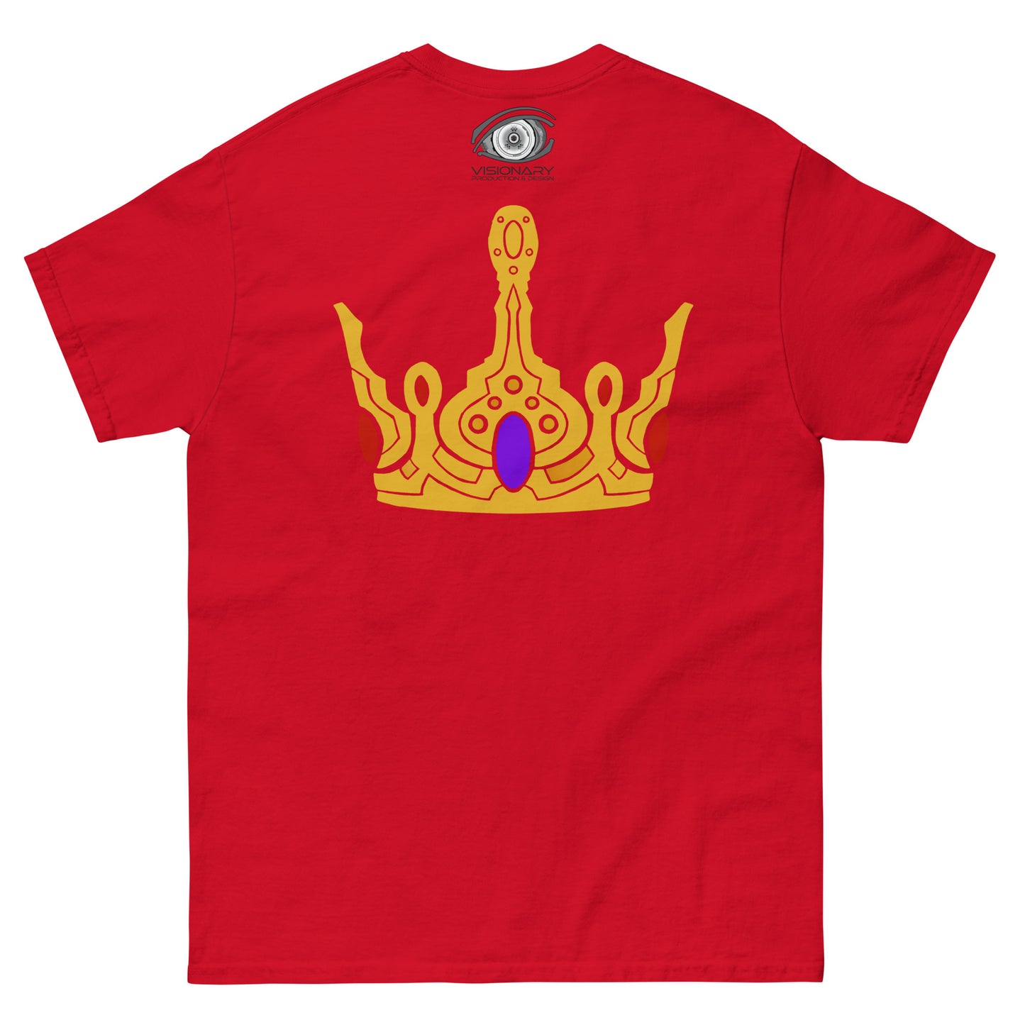 Men’s Classic Tee “Gold Crown” Adventurers Front/Crest Back