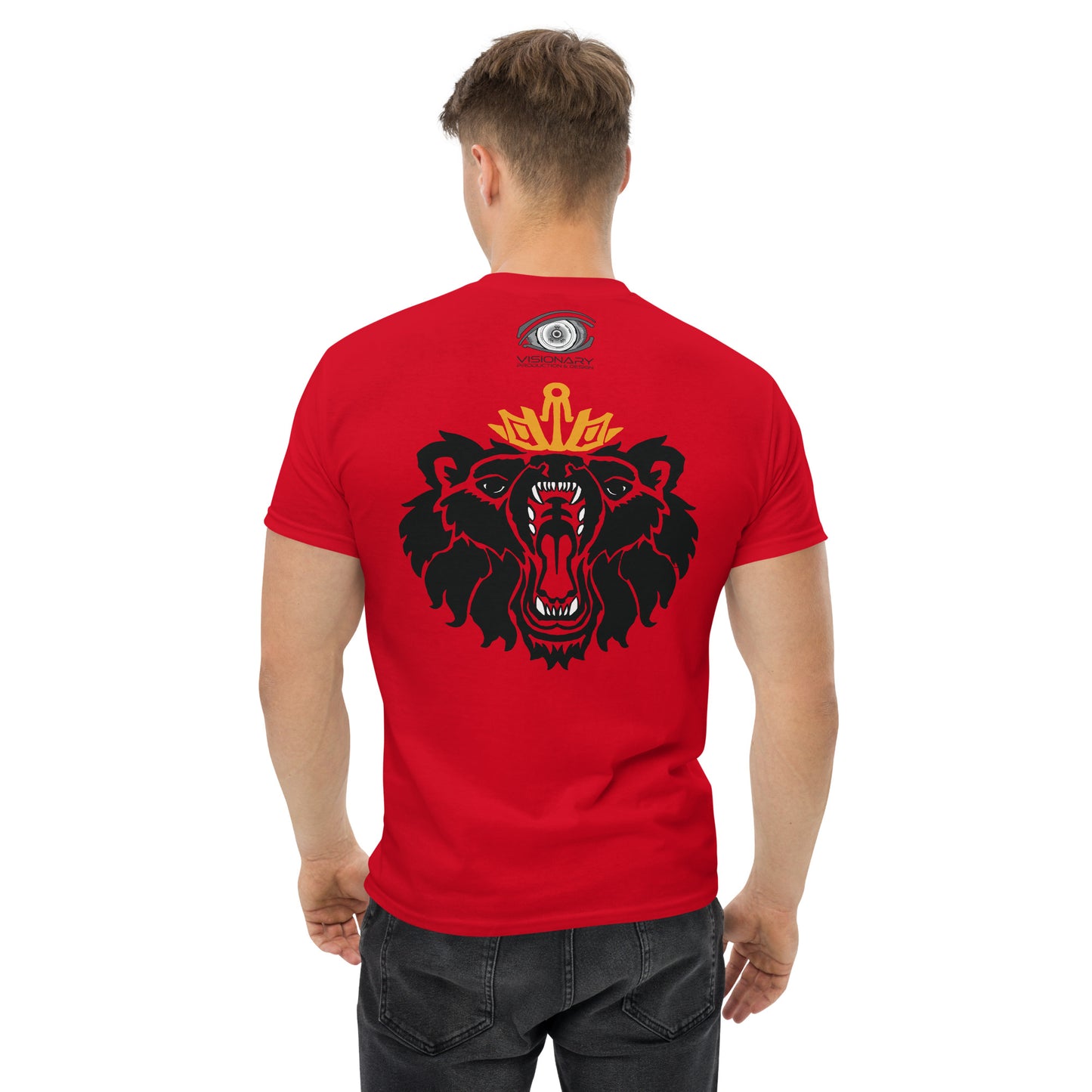 Men’s Classic Tee “Royal Bear” Adventurers Front/Crest Back