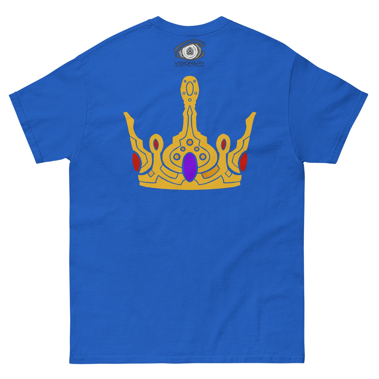 Men’s Classic Tee “Gold Crown” Adventurers Front/Crest Back